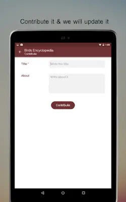 Birds Encyclopedia Offline App android App screenshot 0