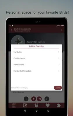 Birds Encyclopedia Offline App android App screenshot 1